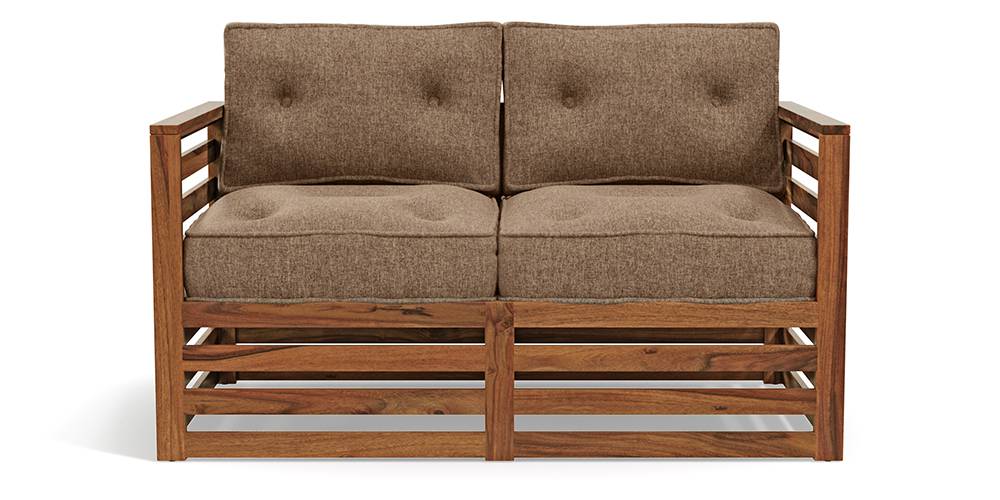 Raymond Wooden Sofa - Teak Finish (Safari Brown)
